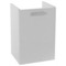 15 Inch Wall Mount Glossy White Bathroom Vanity Cabinet